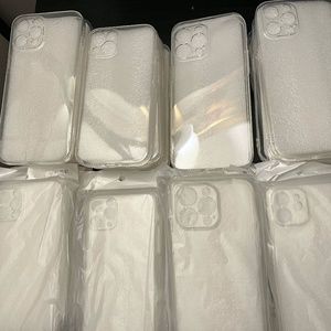 lens protection drop protection clear phone case